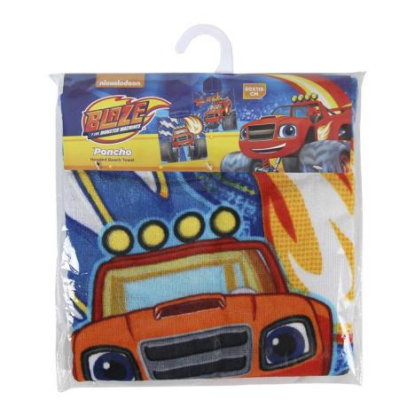 Blaze & The Monster Machines Hooded Bath Beach Towel Poncho Extra Image 2